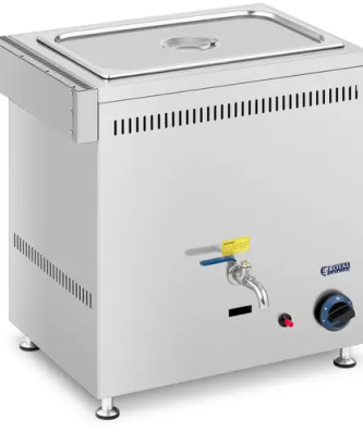 Bain-marie à gaz - 3300 W - GN 1/1 - 0,03 bar - G30