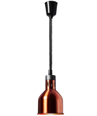 Lampe chauffante - Laiton - 17.5 x 17.5 x 25 cm - Royal Catering - Acier