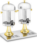 Distributeur de jus avec dispositif de refroidissement - 2 x 8 l