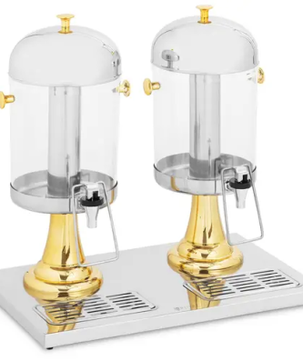 Fontaine à boisson - 2 x 8 l - Royal Catering - Avec dispositif de refroidissement