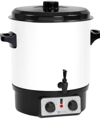 Marmite à vin chaud - 27 L - Minuterie - Robinet