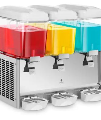Distributeur de jus - 3 x 18 litres