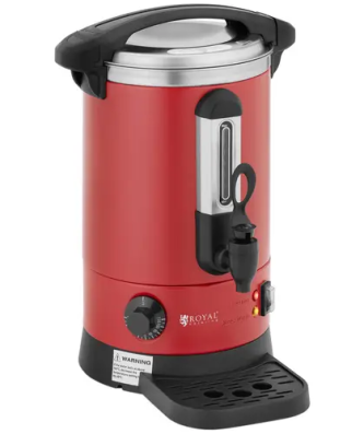 Distributeur d'eau chaude - 6.1 l - 1500 W - Rouge