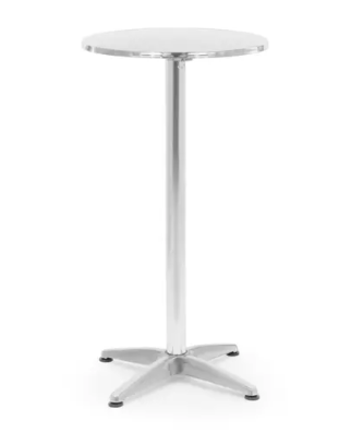 Table ronde pliante - réglable en hauteur - Ø 60 cm - Royal Catering