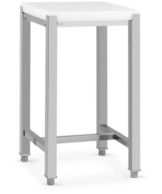 Billot boucherie - 40 x 50 cm - Royal Catering - Hauteur de travail : 86.5 cm