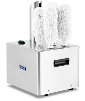 Polisseuse verre - 5 rouleaux - 1320 W - 330 verres/h - Royal Catering