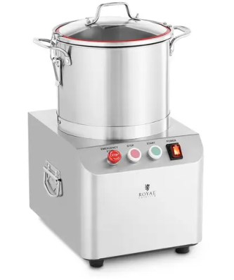 Cutter de cuisine - 1400 tr/min - Royal Catering - 8 l