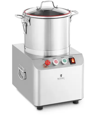Cutter de cuisine - 1400 tr/min - Royal Catering - 10 l