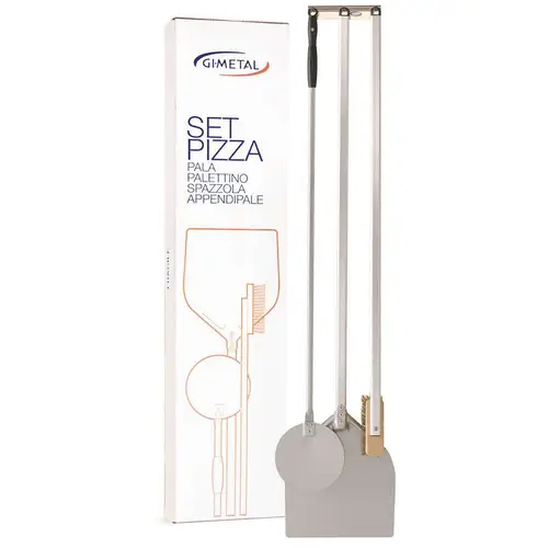 Accessoires à pizza - 4 pièces - 2 pelles à pizza