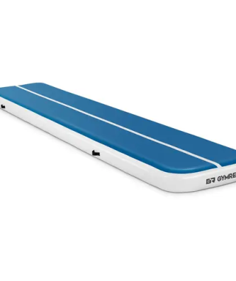 Air tumble mat- 500 x 100 x 20 cm - 250 kg - Bleu/blanc