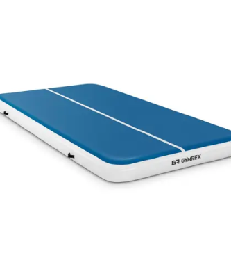Air tumbling mat - 300 x 200 x 20 cm - 300 kg - Bleu/blanc