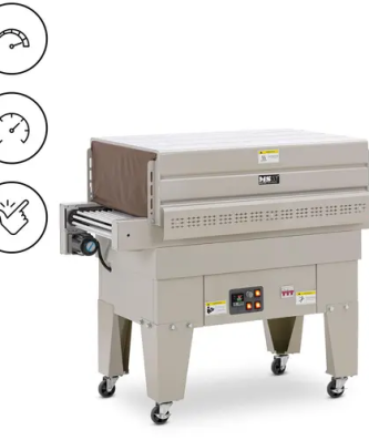 Tunnel de rétraction - pour produits jusqu'à 90 x 45 x 25 cm - 7500 W / 380 - 400 V