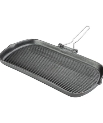 Poêle grill en fonte Vogue