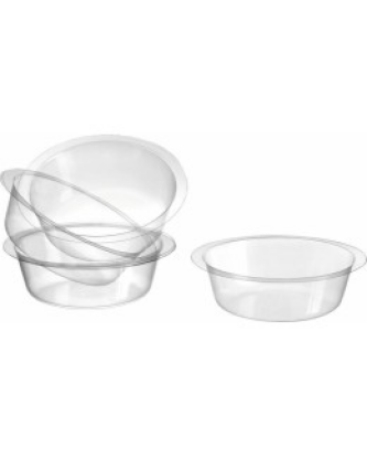Moule aspic rond plastique transparent ø 8 cm - par 250