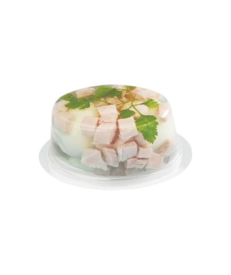 Moule aspic rond pour oeuf en gelée plastique transparent - par 100