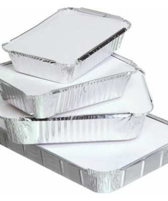 Opercule pour barquette aluminium refermable 1850 ml - par 100