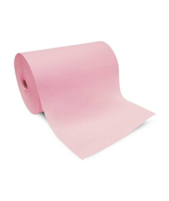 Papier paraffiné 1 face rose 50 g/m² en bobine de 33 cm - par 10 kg