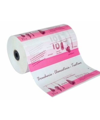 Papier thermoscellable pour boucherie 60 g/m² en bobine de 35 cm - par 10 kg
