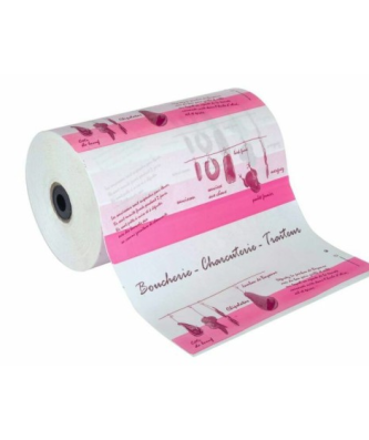 Papier thermoscellable pour boucherie 60 g/m² en bobine de 35 cm - par 10 kg