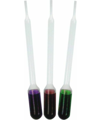 Pipette plastique jetable 9,5 cm - par 100