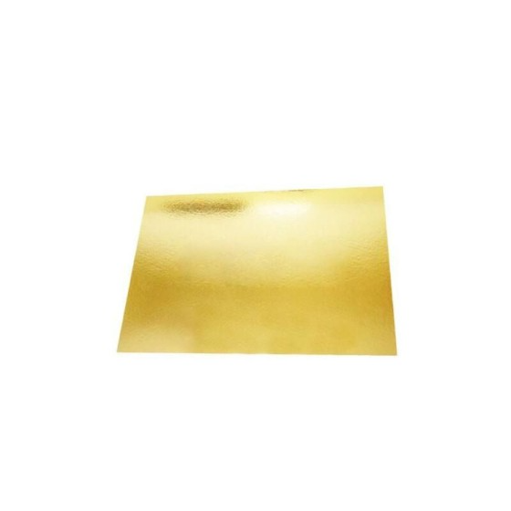 Plaque carton noir/or 1100 g/m² 40 x 60 cm - par 25