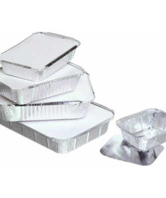 Plat aluminium refermable 890 ml - par 100