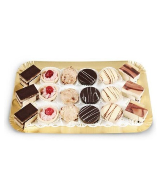 Plateau traiteur carton or 19 x 28 cm - par 25