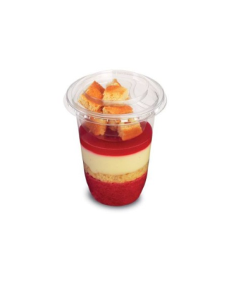 Pot à dessert plastique transparent Servipack 250 ml - par 1000