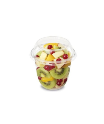 Pot à dessert plastique transparent Servipack 300 ml - par 50