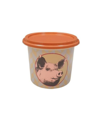 Pot plastique avec couvercle "Rillettes de porc" 125 ml - par 250