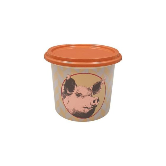 Pot plastique avec couvercle "Rillettes de porc" 125 ml - par 250