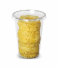 Pot plastique transparent Tusipack 1000 ml - par 50