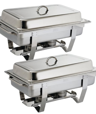 OFFRE GROS VOLUME Chafing dish Milan Olympia GN 1/1 x2