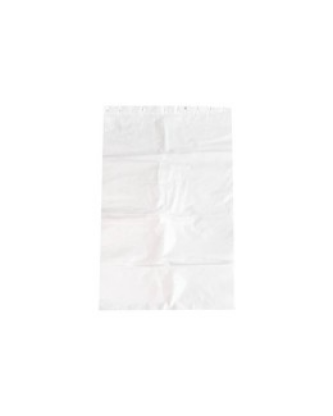 Sac abattoir liassé plastique transparent 50 microns 60 x 100 cm - par 100Sac abattoir à haute résistance   Ces sacs abattoirs en PEMD transparents de 50 microns sont parfaits pour conditionner vos marchandises. Son format de 60 x 100 cm est parfait pour transporter des pièces de viande.  Très appréciés des bouchers et des charcutiers, ils sont très résistants et les risques de déchirures sont très faibles. Ces sacs disposent d'une soudure de fond qui leur permettent d'avoir une haute résistance.  Les sacs abattoirs permettent également de faciliter le transport vos déchets.    Résistant : grâce à une épaisseur de 50 microns Polyvalent: Optimale pour transporter vos pièces ces sacs peuvent tout aussi bien transporter des déchets lourds. Agréé: contact alimentaire direct   Caractéristiques    Largeur : 60 cm Hauteur : 100 cm Epaisseur : 50 microns Conditionnement : paquet de 100 sacs abattoir Couleur: transparent   Questions fréquentes    Ces sacs abattoirs peuvent-ils être entreposés en chambre froide ?  Oui. Ces sacs sont conçus pour résister aux températures inférieures d'un congélateur    Ces sacs pour transport sont-ils personnalisables ?  Non. Ces produits ne sont pas personnalisables.Sac abattoir à haute résistance   Ces sacs abattoirs en PEMD transparents de 50 microns sont parfaits pour conditionner vos marchandises. Son format de 60 x 100 cm est parfait pour transporter des pièces de viande.  Très appréciés des bouchers et des charcutiers, ils sont très résistants et les risques de déchirures sont très faibles. Ces sacs disposent d'une soudure de fond qui leur permettent d'avoir une haute résistance.  Les sacs abattoirs permettent également de faciliter le transport vos déchets.    Résistant : grâce à une épaisseur de 50 microns Polyvalent: Optimale pour transporter vos pièces ces sacs peuvent tout aussi bien transporter des déchets lourds. Agréé: contact alimentaire direct   Caractéristiques    Largeur : 60 cm Hauteur : 100 cm Epaisseur : 50 microns Conditionnement : paquet de 100 sacs abattoir Couleur: transparent   Questions fréquentes    Ces sacs abattoirs peuvent-ils être entreposés en chambre froide ?  Oui. Ces sacs sont conçus pour résister aux températures inférieures d'un congélateur    Ces sacs pour transport sont-ils personnalisables ?  Non. Ces produits ne sont pas personnalisables.