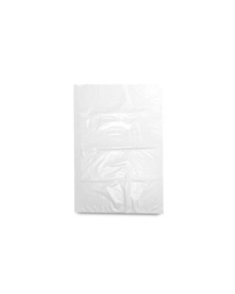 Sac abattoir non liassé plastique transparent 50 microns 32 x 46 cm - par 100