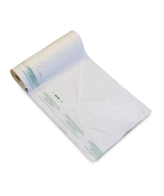 Sac biosourcé transparent en rouleau prédécoupé 35 x 45 cm - par 1000