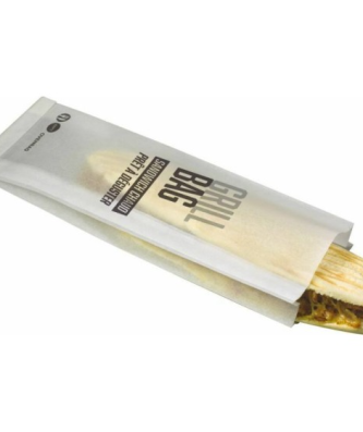 Sac sandwich grill bag papier cuisson 10,5 + 4 x 32 cm - par 600