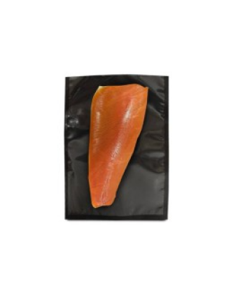 Sac sous vide lisse fond noir 90 microns 25 x 35 cm - par 100