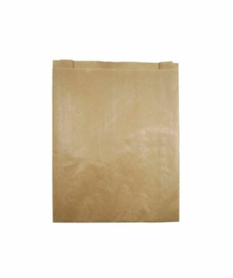Sachet croissants papier kraft brun 17 + 7 x 30 cm (n°105) - par 1000