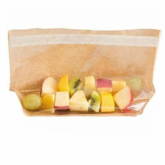 Sachet kraft fermeture auto-adhésive TURTLE PACK 27 x 15 x 4 cm - par 100