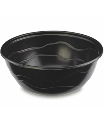 Saladier plastique noir Bowlipack 1000 ml - par 20