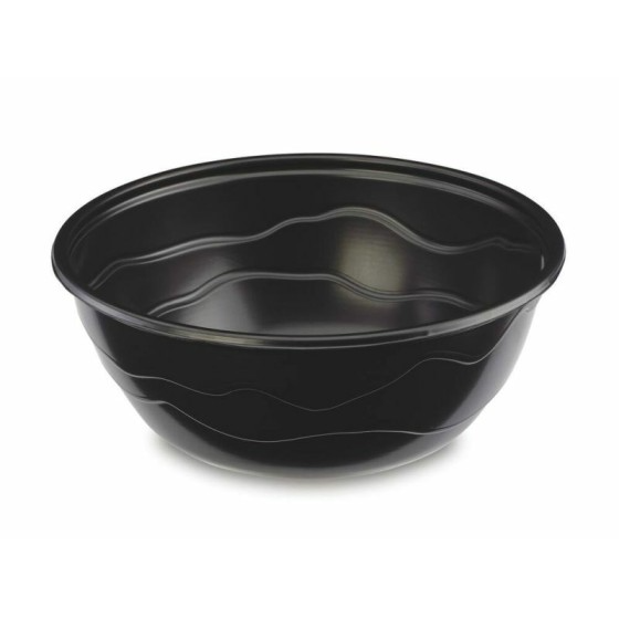 Saladier plastique noir Bowlipack 1000 ml - par 20