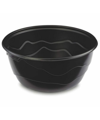 Saladier plastique noir Bowlipack 1000 ml - par 20