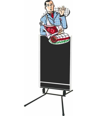 Stop trottoir "Boucherie" - à l'unité