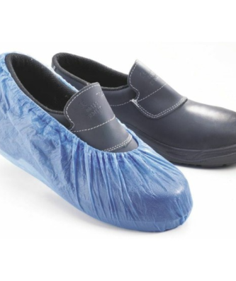 Surchaussures jetables bleues - par 100