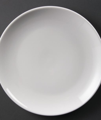 Assiettes plates rondes Olympia 250mm (Lot de 12)