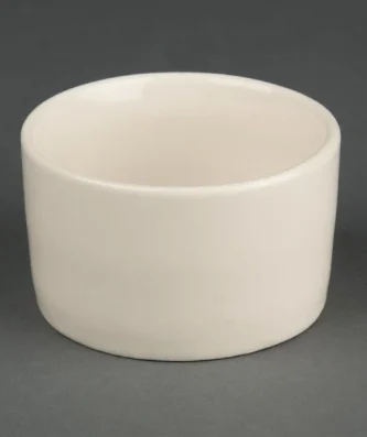Ramequins contemporains Olympia Ivory 70 mm (lot de 12)