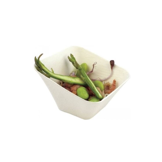 Verrine bagasse carrée 50 ml - par 50