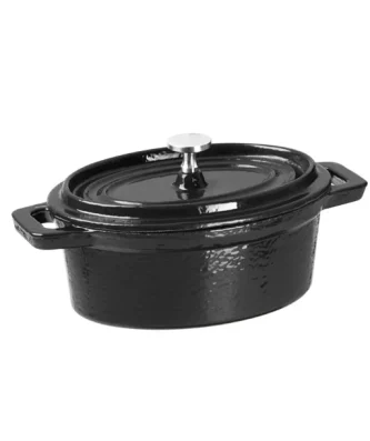 Mini-cocotte ovale en fonte Vogue