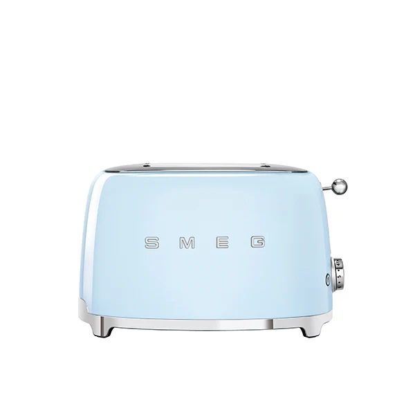 Toaster 2 tranches bleu azur 950 W TSF01PBEU Smeg